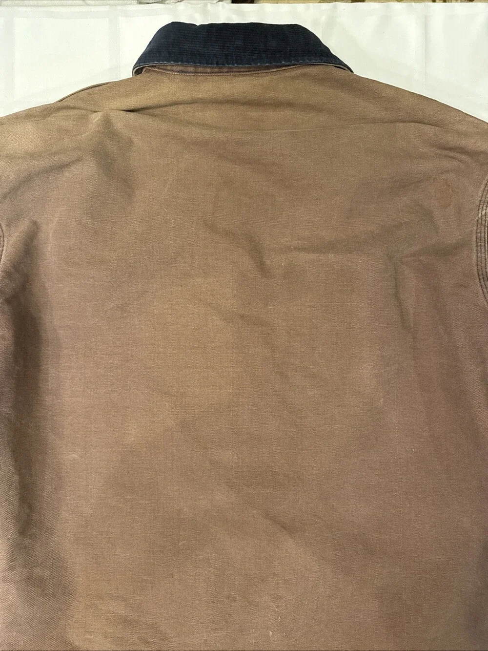 Vintage 60s 70s The King Size Co. Canvas Chore Coat Blanket Lined Mens XXL Brown